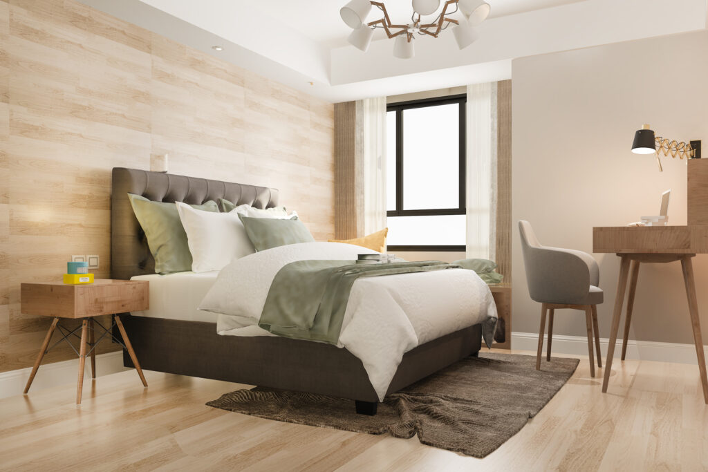 Bedroom interiors in my home tridasa