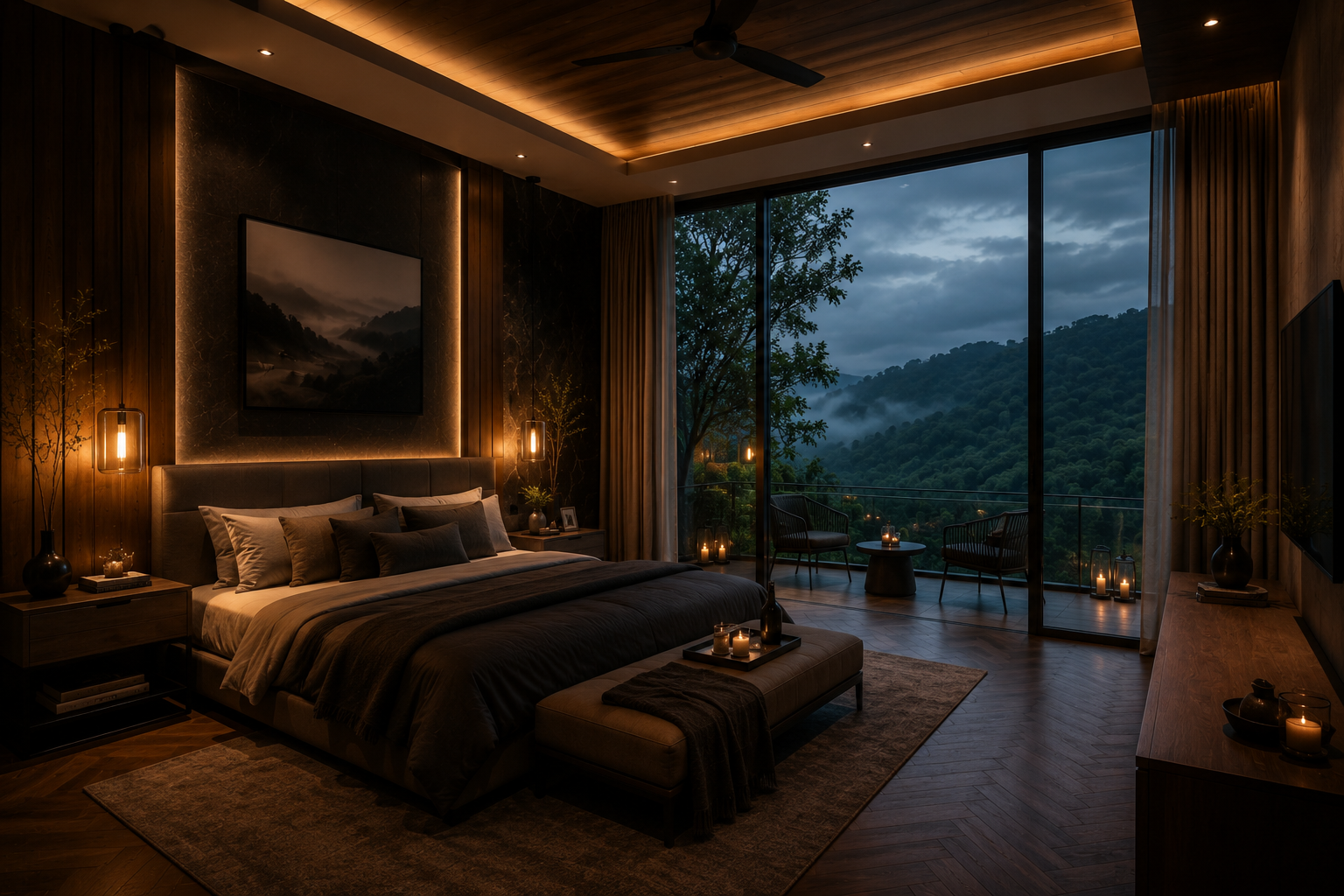 Luxury Bedroom Interior Designers in "The Marquise"