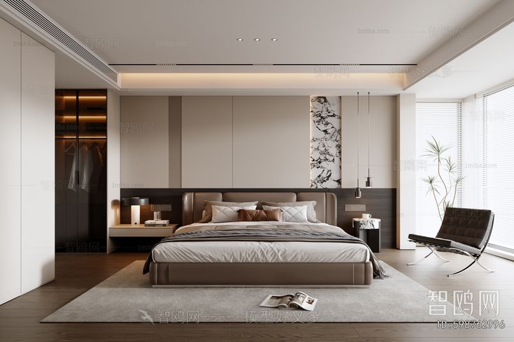Luxury bedroom design in Sumadhura Horizon