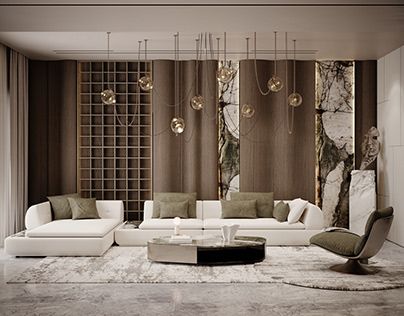 Luxury Living room in Sumadhura Palais Royale