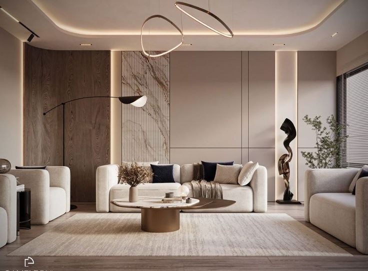 Luxury living room in Sumadhura Horizon