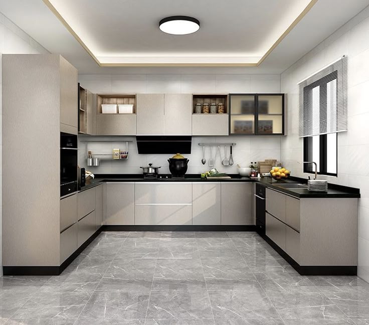 Luxury Modular Kitchen in Sumadhura Acropolis