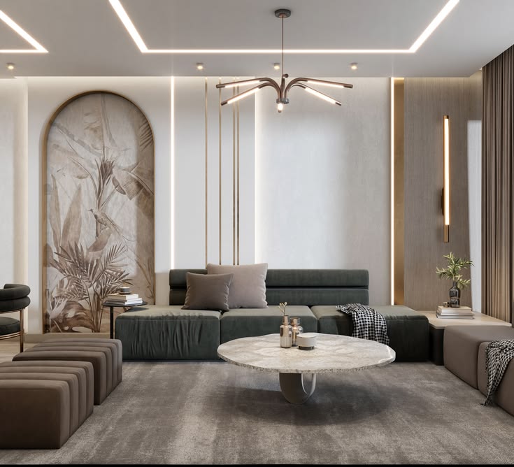 Luxury Living room in Sumadhura Palais Royale