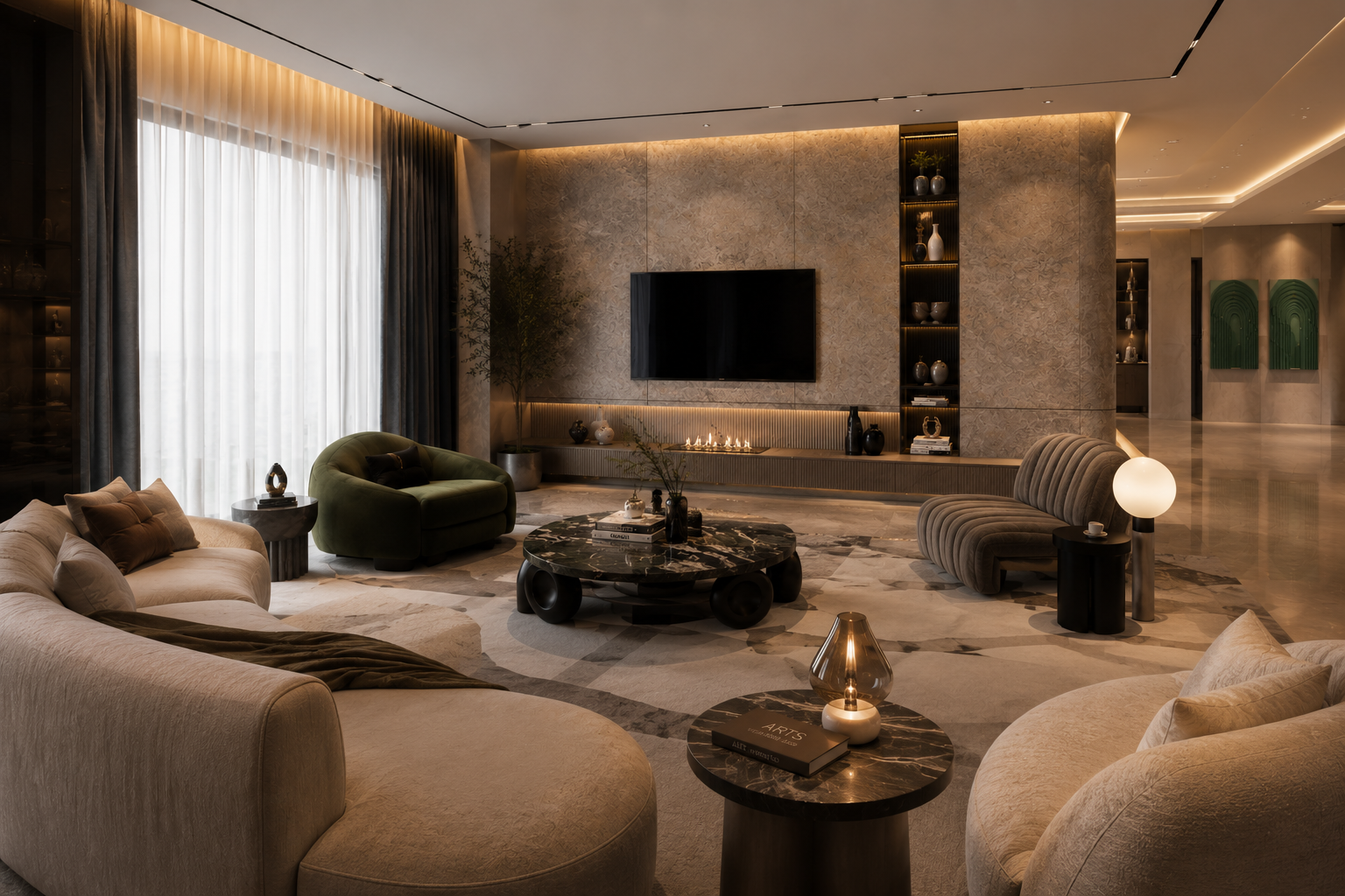 Luxury Interior Designers for The First by DSR