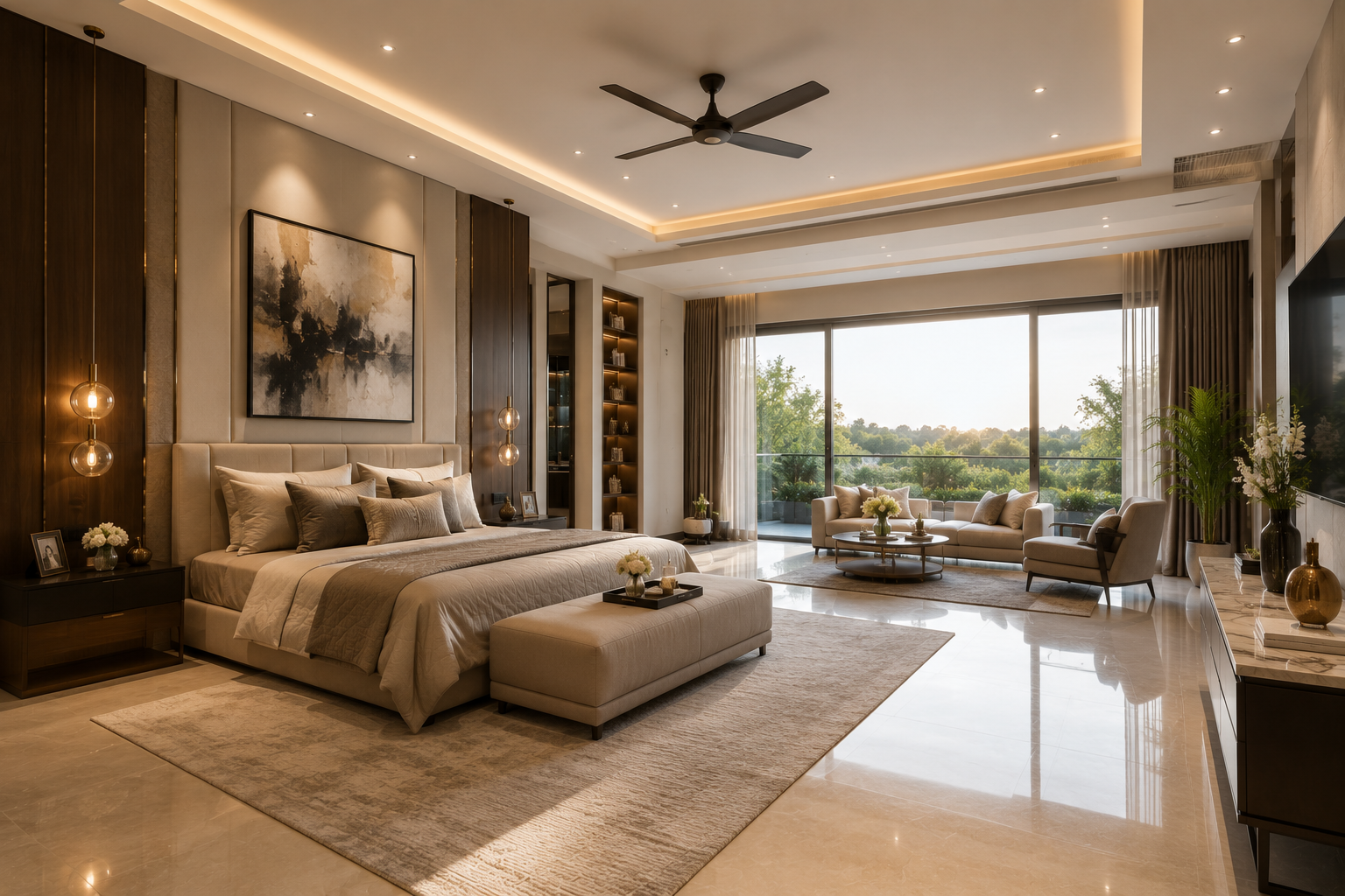 Premium Bedroom Interior Designers in Brigade Valencia