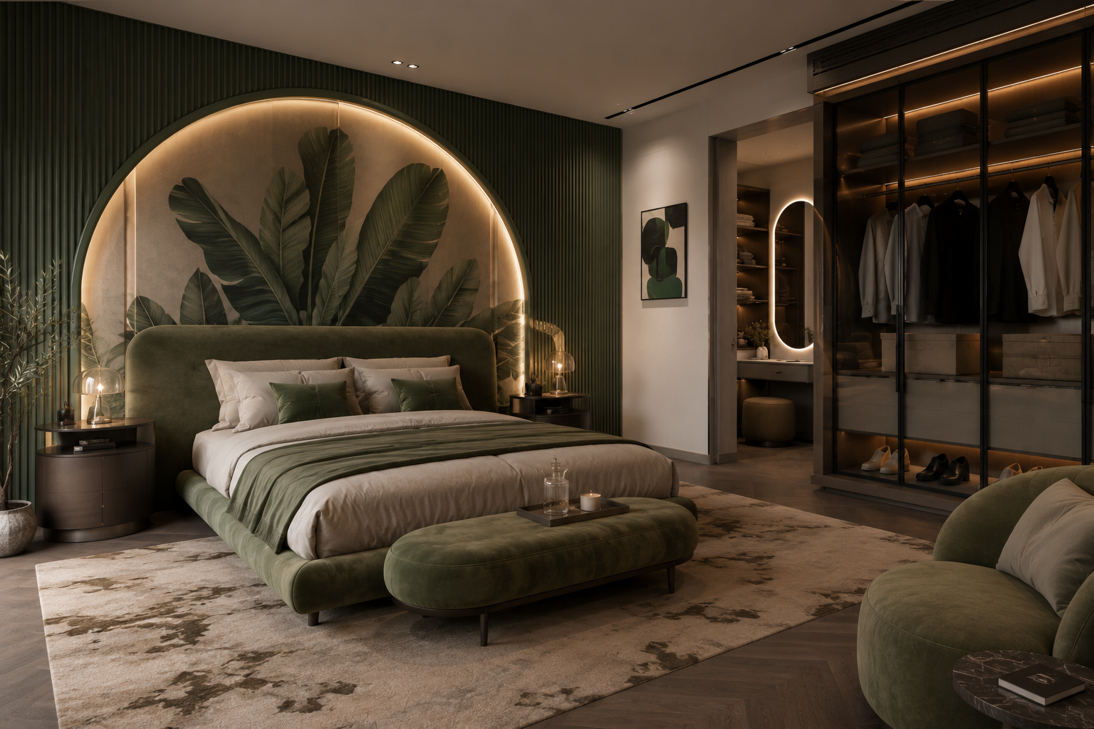 Premium Bedroom Interior Designers in Brigade Enclave