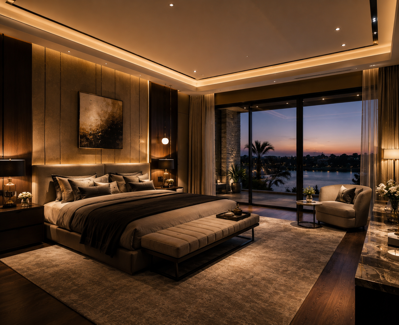 Luxury Bedroom Interior Designers in Palm Breeze