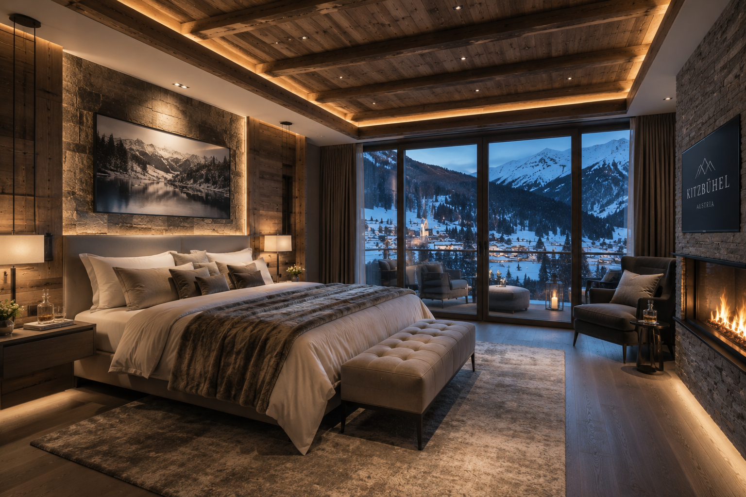 Premium Bedroom Interior Designers in SAS Crown