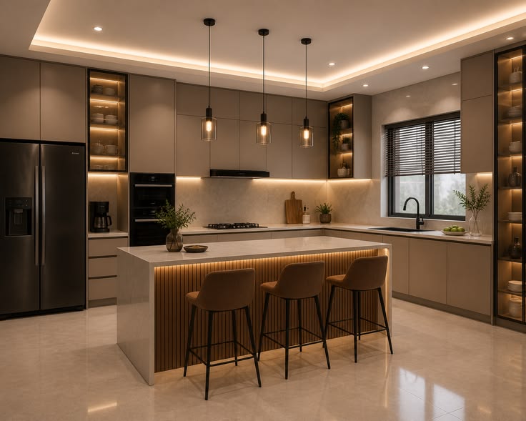Luxury Modular kitchen in Sumadhura Olympus