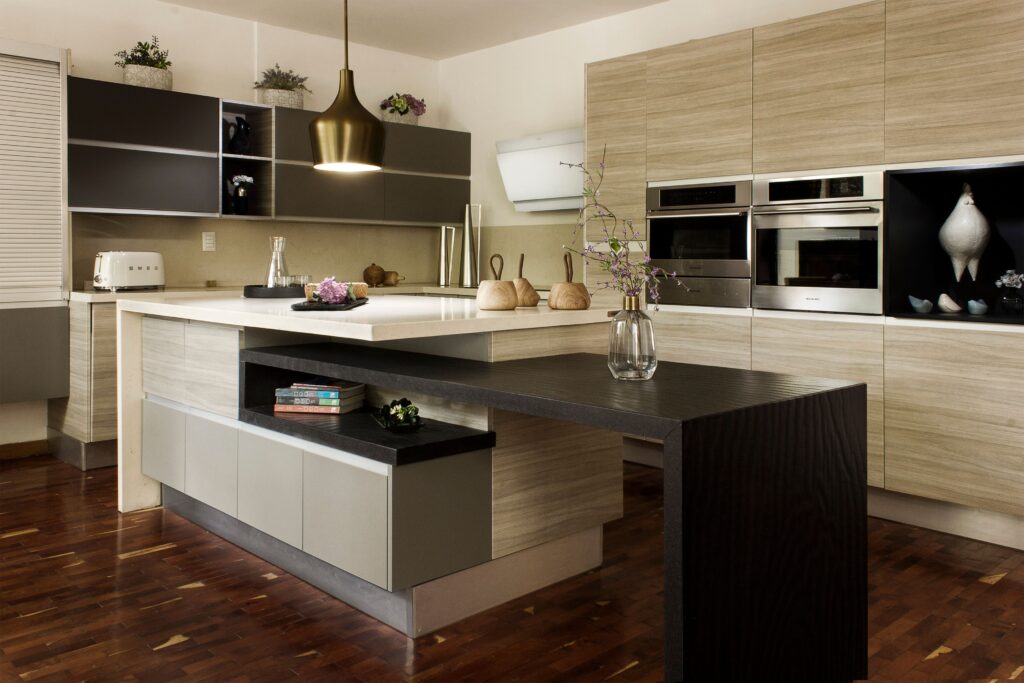 Luxury Modular Kitchen in Rajapushpa Atria